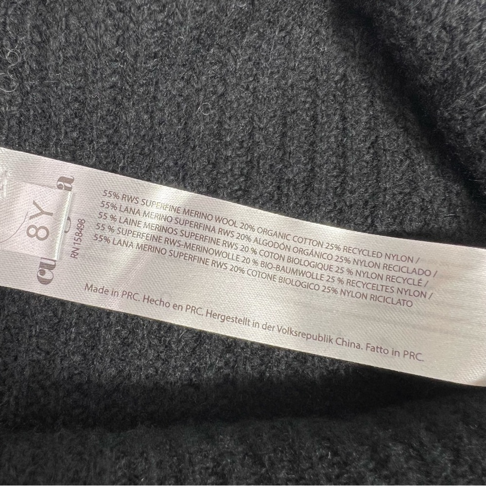 NWT Cult Gaia Kids Piper Knit Pull-on Pants Black Size 8 - Picture 8 of 10